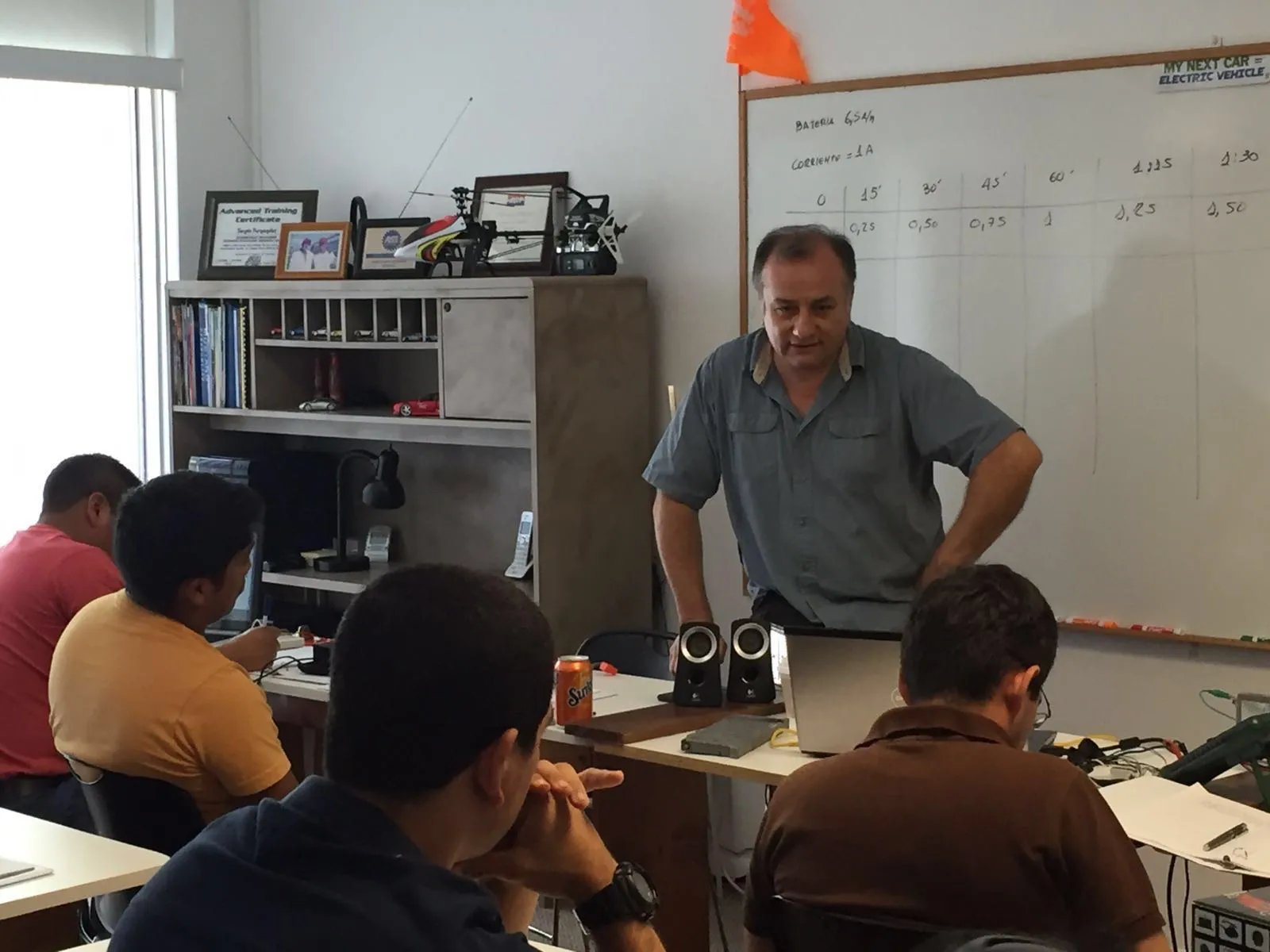 Sesión técnica: ciclos en módulos NiMH. · Miami, FL